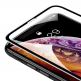 Baseus Full Screen Tempered Glass (SGAPIPH65-AJG01) - калено стъклено защитно покритие за дисплея на iPhone 11 Pro Max, iPhone XS Max (прозрачен-черен) thumbnail 3