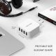 TeckNet U10333 USB Power Adapter - захранване за ел. мрежа с 4xUSB-A изхода (бял) thumbnail 7