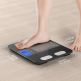 TechRise Smart Body Fat Scale - безжичен кантар за измерване на тегло, телесна маса, мазнини и др. (черен) thumbnail 5