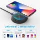 TeckNet EWC01032BA01 Wireless Charger 2 Pack - комплект от 2 броя поставки (пад) за безжично зареждане с технология за бързо зареждане (10W) за Qi съвместими устройства (черен) thumbnail 7