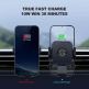 TechRise Wireless Car Charger 10W & Air Vent Holder - поставка за радиатора на кола с безжично зареждане за Qi съвместими смартфони (черен) thumbnail 5