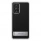 Samsung Clear Standing Cover EF-JA525 - оригинален удароустойчив хибриден кейс с поставка за Samsung Galaxy A52, Galaxy A52 5G (прозрачен) thumbnail 4