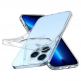Spigen Liquid Crystal Case - тънък силиконов (TPU) калъф за iPhone 13 Pro (прозрачен)  thumbnail 7