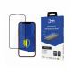 3MK HardGlass Max Full Screen Tempered Glass - калено стъклено защитно покритие за дисплея на iPhone 13 mini (черен-прозрачен) thumbnail