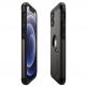 Spigen Tough Armor Case - хибриден кейс с най-висока степен на защита за iPhone 12 mini (тъмносив) thumbnail 6