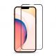 Prio 3D Glass Full Screen Curved Tempered Glass - калено стъклено защитно покритие за дисплея на iPhone 13 mini (черен-прозрачен) thumbnail