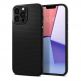 Spigen Liquid Air Case - силиконов (TPU) калъф с висока степен на защита за iPhone 13 Pro (черен) thumbnail