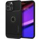 Spigen Rugged Armor Case - силиконов (TPU) калъф с висока степен на защита за iPhone 13 Pro Max (черен) thumbnail