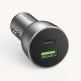 Ugreen CD213 USB-C & USB-A 36W Fast Car Charger - зарядно за кола с USB-A и USB-C изходи с технология за бързо зареждане (сив) thumbnail 4