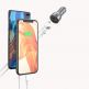 Ugreen CD213 USB-C & USB-A 36W Fast Car Charger - зарядно за кола с USB-A и USB-C изходи с технология за бързо зареждане (сив) thumbnail 5