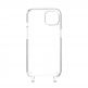 SwitchEasy Play Lanyard Case - хибриден удароустойчив кейс с връзка за носене за iPhone 13 (прозрачен)  thumbnail 5