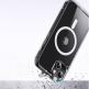 Devia Pure Magnetic Shockproof Case - хибриден кейс с висока степен на защита с MagSafe за iPhone 13 (прозрачен)  thumbnail 5