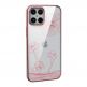 Devia Crystal Flora Case - поликарбонатов кейс с кристали Сваровски за iPhone 13 (розово злато) thumbnail