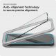 Spigen Glass.Tr Align Master Full Cover Tempered Glass - калено стъклено защитно покритие за целия дисплей на iPhone 13,  iPhone 13 Pro (черен-прозрачен) (2 броя) thumbnail 6