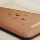 Moshi SnapTo Magnetic Slim Wallet - кожен портфейл (джоб) за прикрепяне към Moshi кейсове и калъфи със SnapTo технология за закрепяне (кафяв) thumbnail 4