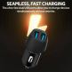 Promate VolTrip-Duo Car Charger Dual USB 3.4A - зарядно за кола с два USB изхода за мобилни устройства (черен) thumbnail 6