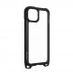 SwitchEasy Odyssey Classic Black Case - удароустойчив хибриден кейс с връзка и карабинер за iPhone 13 (черен)  thumbnail 4