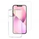 4smarts 360° Protection Set - тънък силиконов кейс и стъклено защитно покритие за дисплея на iPhone 13 mini (прозрачен) thumbnail