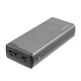 4smarts Powerbank VoltHub Pro 26800mAh 22.5W Quick Charge - външна батерия с USB-C и USB изходи за зареждане на мобилни устройства (тъмносив) thumbnail 6