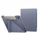 SwitchEasy Origami Case - полиуретанов кейс и поставка за iPad Pro 12.9 M1 (2021), iPad Pro 12.9 (2020), iPad Pro 12.9 (2018) (син) thumbnail