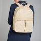 Knomo Beauchamp Laptop Backpack - раница за MacBook и преносими компютри до 14 инча (бежов) thumbnail 4