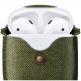 TwelveSouth AirSnap Leather Case - кожен калъф (ествествена кожа) за Apple AirPods и Apple AirPods 2 (зелен) thumbnail 2