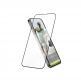 SwitchEasy Glass Bumper Full Cover Tempered Glass - калено стъклено защитно покритие за дисплея на iPhone 13, iPhone 13 Pro (черен-прозрачен) thumbnail 4