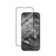 SwitchEasy Glass Bumper Full Cover Tempered Glass - калено стъклено защитно покритие за дисплея на iPhone 13 mini (черен-прозрачен) thumbnail