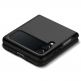 Spigen Thin Fit Case - качествен тънък матиран кейс за Samsung Galaxy Z Flip 3 (черен) thumbnail 6