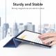 ESR Ascend Trifold Case - полиуретанов калъф с поставка за iPad 9 (2021), iPad 8 (2020), iPad 7 (2019) (тъмносин) thumbnail 3