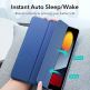 ESR Ascend Trifold Case - полиуретанов калъф с поставка за iPad 9 (2021), iPad 8 (2020), iPad 7 (2019) (тъмносин) thumbnail 7