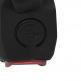 Wozinsky Rear Bicycle Light microUSB Charged XC-186 - висококачествена задна лампа с вградена батерия за колело (черен) thumbnail 6