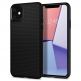 Spigen Liquid Air Case - силиконов (TPU) калъф с висока степен на защита за iPhone 11 (черен-мат)  thumbnail