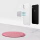 Ringke Magnetic Mount Metal Plate - два броя метална пластина с кожено покритие за магнитни поставки (черен) thumbnail 7