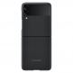 Samsung Aramid Cover Case (EF-XF711SBEGWW) - оригинален качествен тънък матиран кейс за Samsung Galaxy Z Flip 3 (черен) thumbnail 2