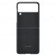 Samsung Aramid Cover Case (EF-XF711SBEGWW) - оригинален качествен тънък матиран кейс за Samsung Galaxy Z Flip 3 (черен) thumbnail 6