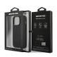 AMG Hot Stamped Genuine Leather Hard Case - дизайнерски кожен кейс (естествена кожа) за iPhone 13 Pro (черен) thumbnail 8