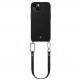 Spigen Cyrill Classic Charm Case - дизайнерски кейс с висока защита и връзка за носене за iPhone 13 (черен-прозрачен) thumbnail 2