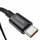 Baseus Superior USB-C to USB-C Cable PD 2.0 100W (CATYS-B01) - здрав кабел за бързо зареждане за устройства с USB-C порт (100 см) (черен) thumbnail 3