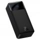 Baseus Bipow Digital Display Power Bank 20W 30000 mAh (PPDML-N01) - външна батерия с два USB изхода и технология за бързо зареждане (черен) thumbnail