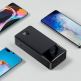 Baseus Bipow Digital Display Power Bank 20W 30000 mAh (PPDML-N01) - външна батерия с два USB изхода и технология за бързо зареждане (черен) thumbnail 11
