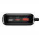 Baseus Qpow Digital Display Power bank with USB-C cable 22.5W (PPQD-I01) - външна батерия 20000 mAh с вграден USB-C кабел и USB-C, USB-A и Lightning изходи за зареждане на мобилни устройства (черен) thumbnail 7