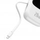 Baseus Qpow Digital Display Power bank with Lightning cable 20W (PPQD-H02) - външна батерия 20000 mAh с вграден Ligtning кабел и USB-C, USB-A и Lightning изходи (бял) thumbnail 8