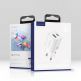 Dux Ducis Super Si Dual USB & USB-C PD Wall Charger 30W- захранване за ел. мрежа с USB и USB-C изходи и технология за бързо зареждане (бял) thumbnail 5