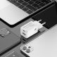 Dux Ducis Super Si Dual USB & USB-C PD Wall Charger 30W- захранване за ел. мрежа с USB и USB-C изходи и технология за бързо зареждане (бял) thumbnail 9
