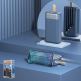 Remax Hunergy Power Bank 50000mAh - мощна външна батерия 50000 mAh с 2xUSB, USB-C и microUSB изходи и вградени кабели за мобилни устройства (черен) thumbnail 2