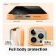 Elago Soft Silicone Case - силиконов (TPU) калъф за iPhone 13 Pro Max (оранжев) thumbnail 5