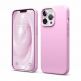 Elago Soft Silicone Case - силиконов (TPU) калъф за iPhone 13 Pro (розов) thumbnail