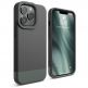 Elago Glide Case - удароустойчив силиконов (TPU) калъф за iPhone 13 Pro (тъмносив-зелен) thumbnail