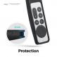 Elago R5 AirTag Case - удароустойчив силиконов калъф за Apple TV Siri Remote (2021) (черен) thumbnail 6